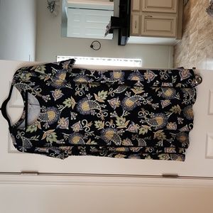 Loft size 20 paisley swing dress